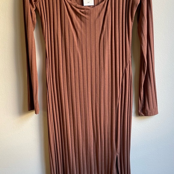 Dynamite Brown Dress - Picture 6 of 6